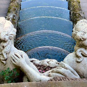 Schwetzingen Schlossgarten Brunnen
