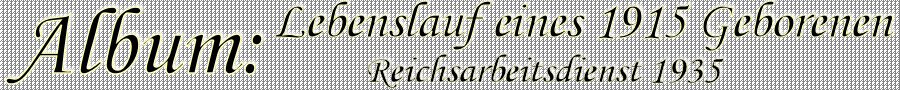 Titel Reichsarbeitsdienst