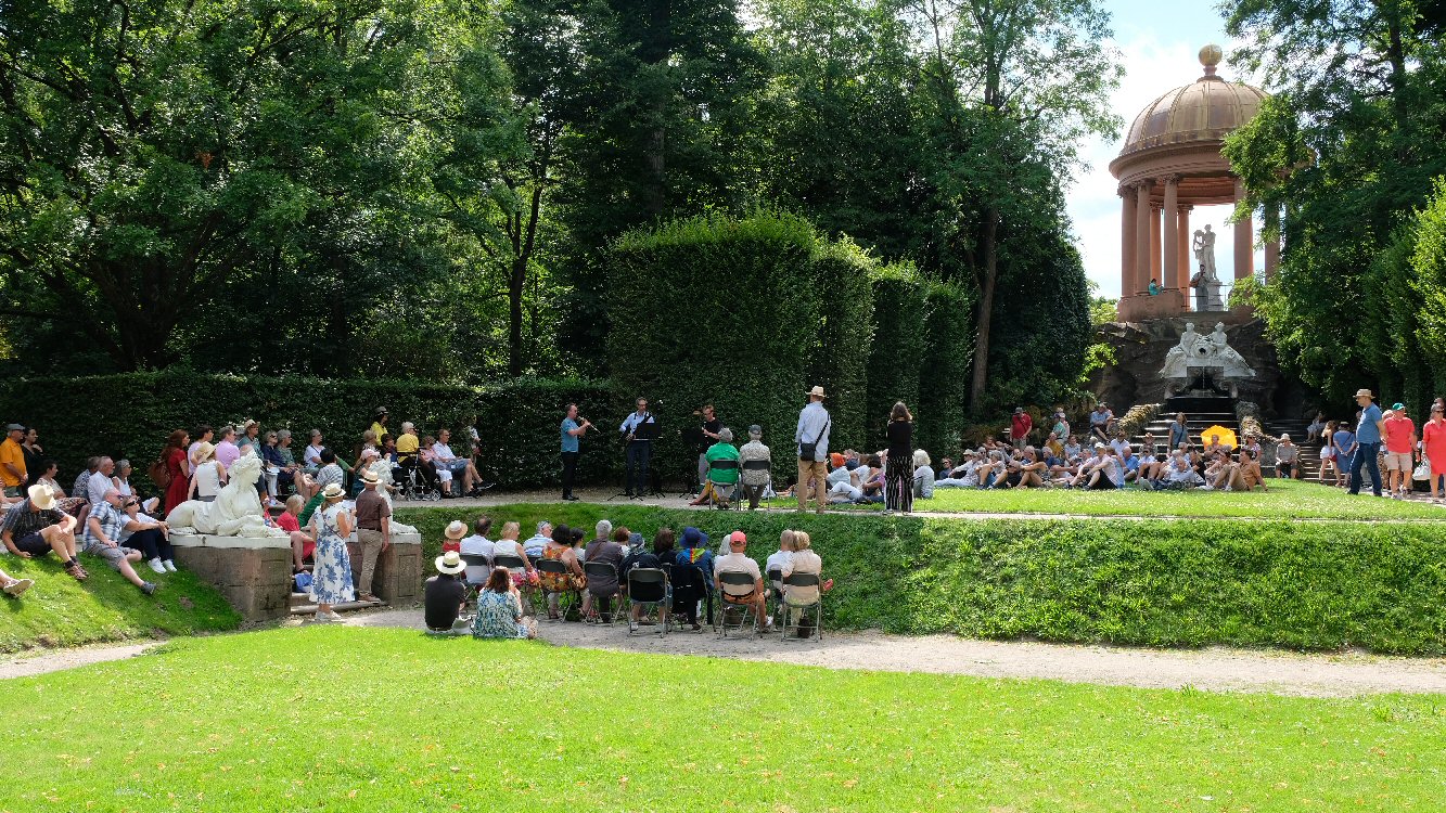 Schwetzinger Schlossgarten Landschaftsmusik