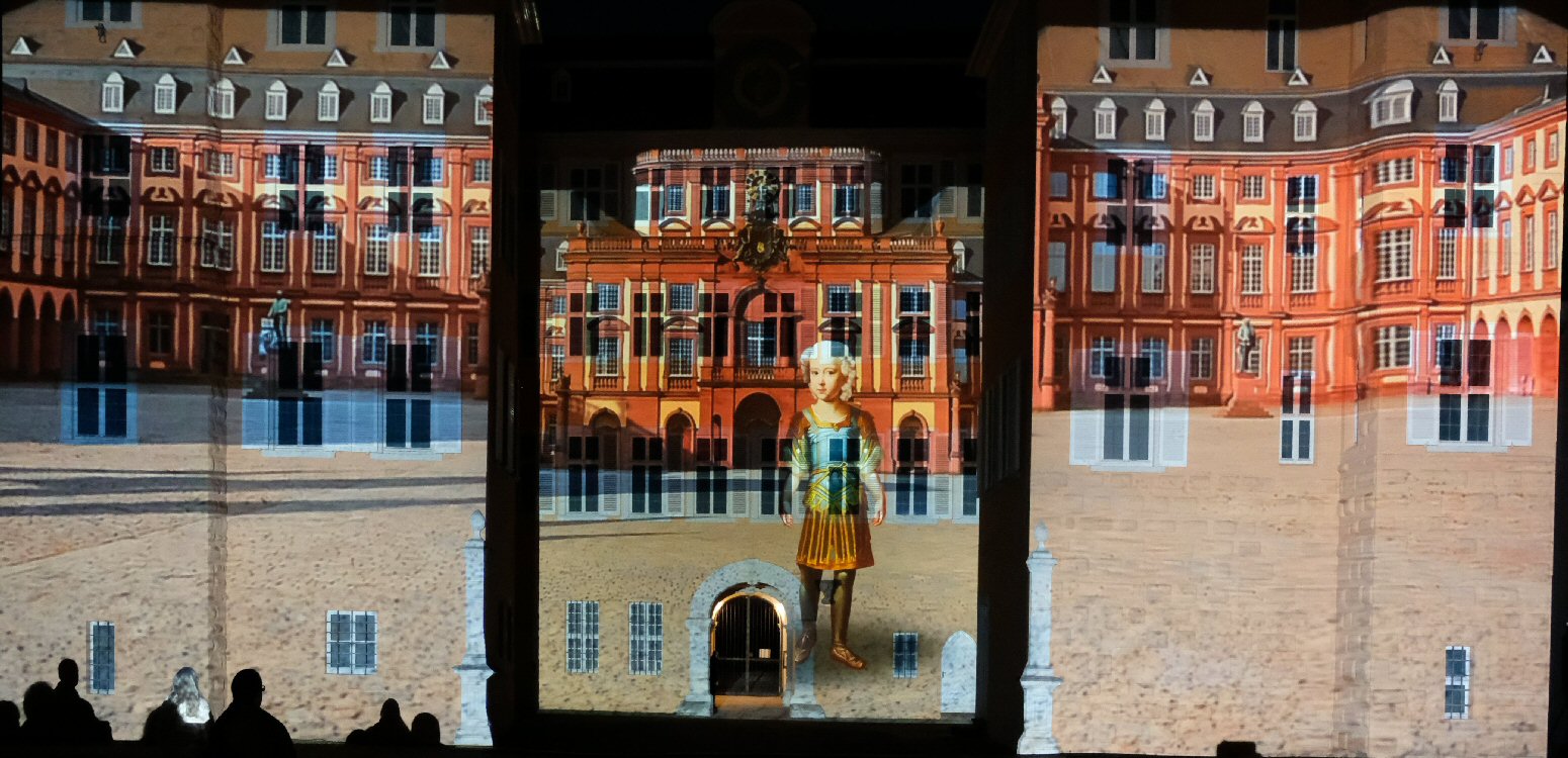 Schwetzinger Schloss Lichtershow