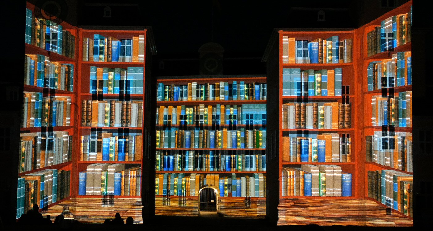 Schwetzinger Schloss Lichtershow