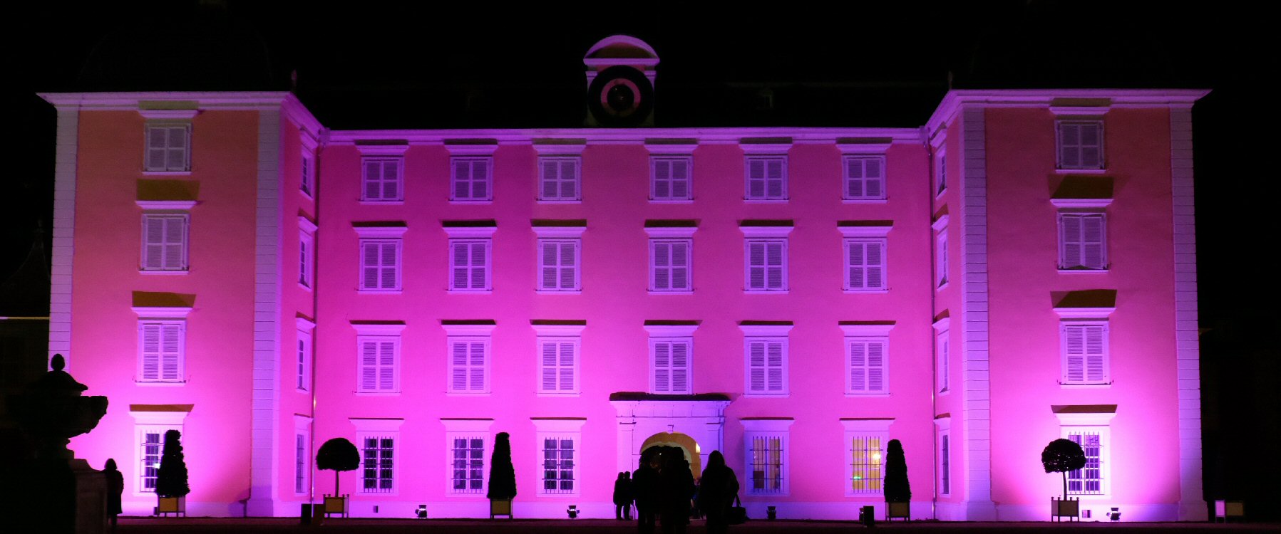 Schwetzinger Schlossgarten Nacht