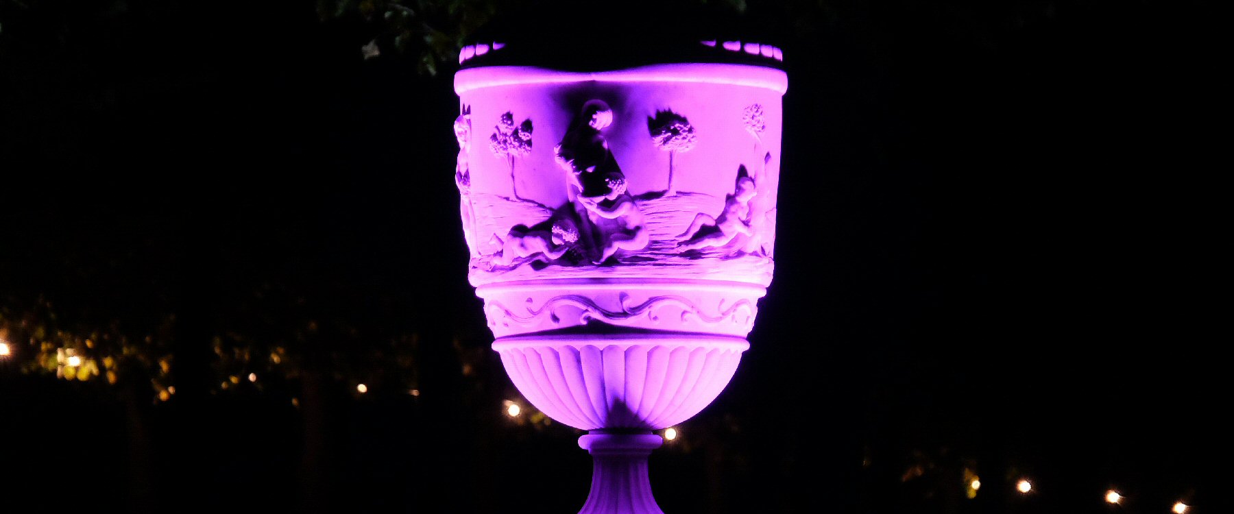 Schwetzinger Schlossgarten Nacht