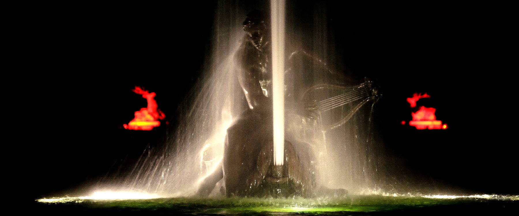 Schwetzinger Schlossgarten Nacht