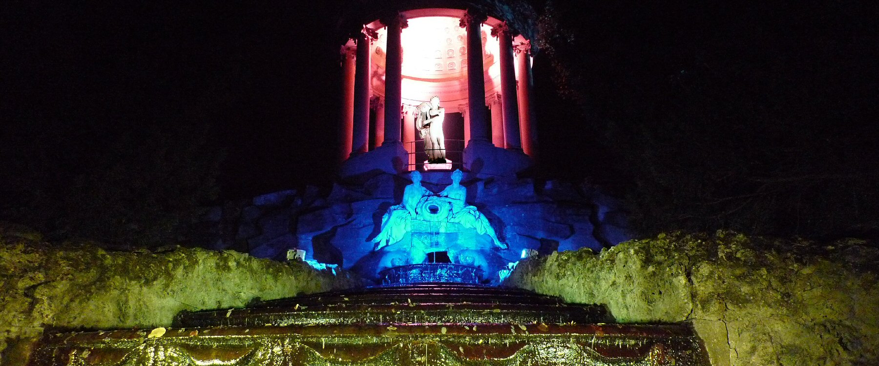 Schwetzinger Schlossgarten Nacht