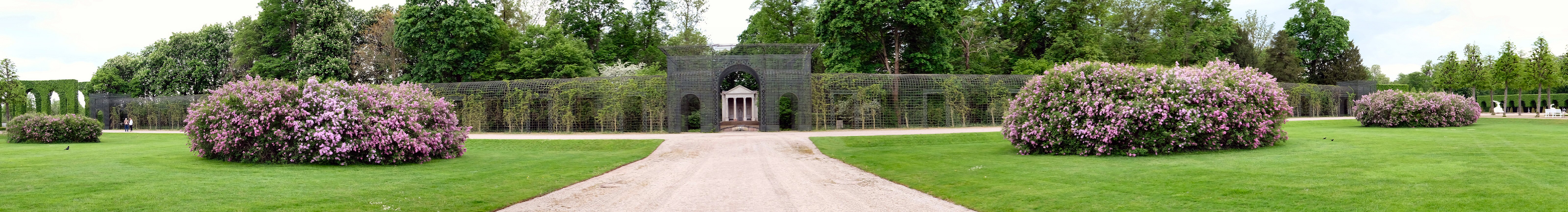 Südl. Laubengang und Merkurtempel