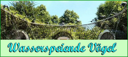 Wasserspeiende Vögel