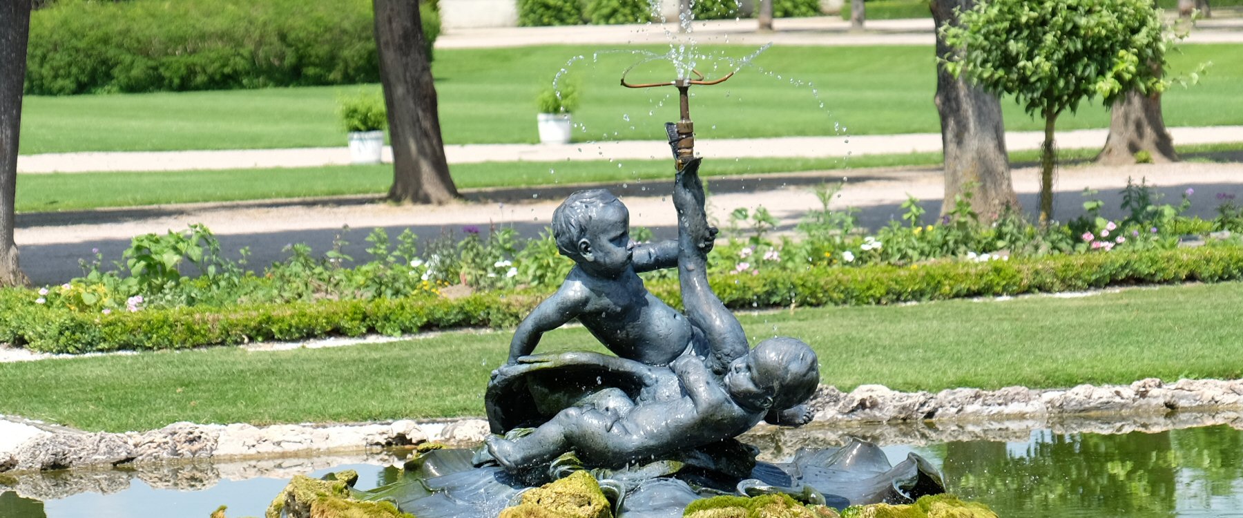 Schwetzinger Schlossgarten Skulpturen