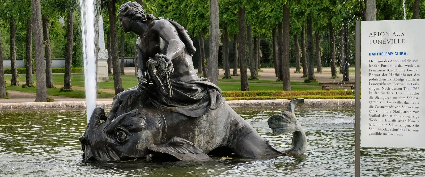 Schwetzinger Schlossgarten Skulpturen