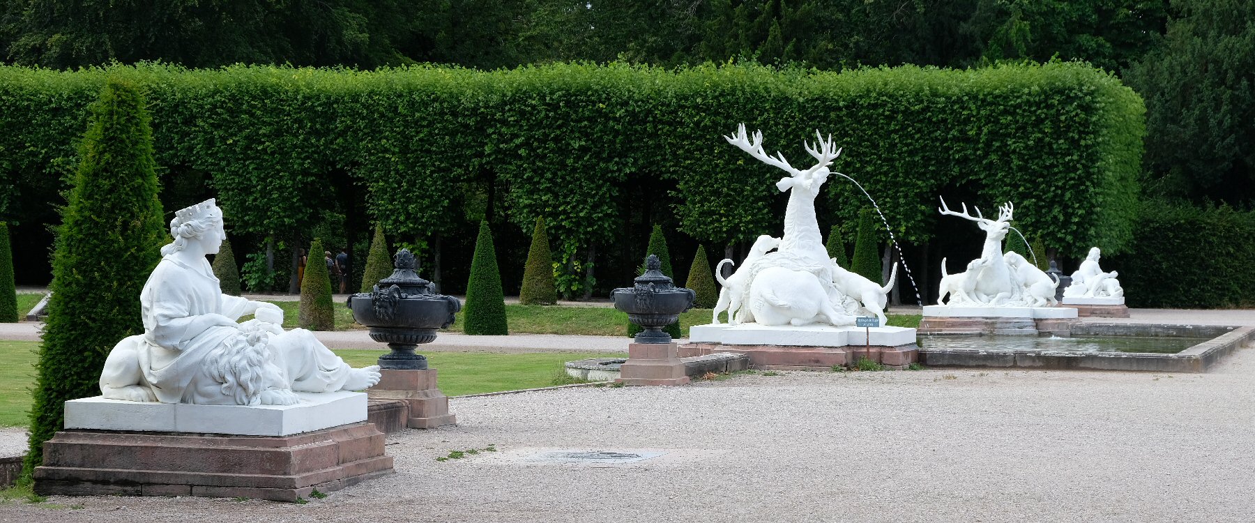 Schwetzinger Schlossgarten Skulpturen